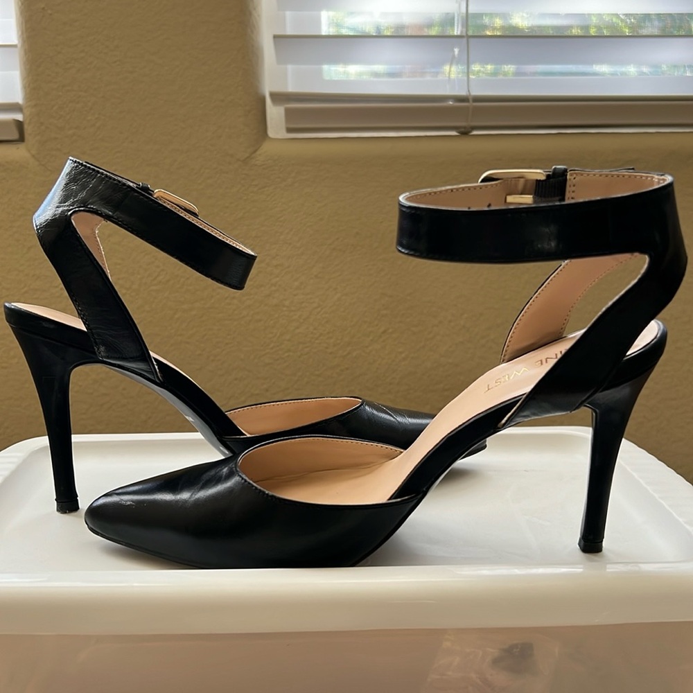 Nine West black heels.